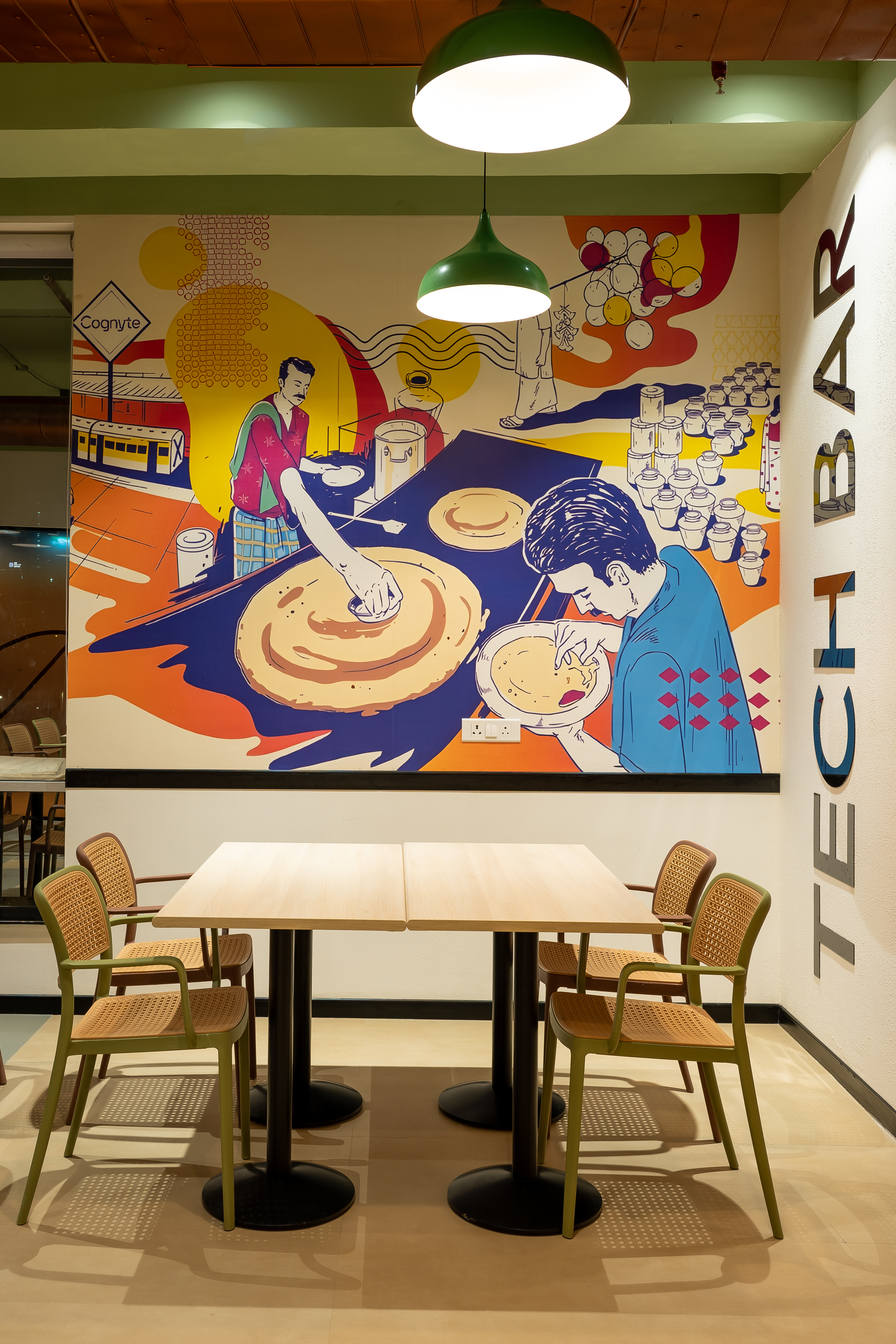 Tech Bar Mural