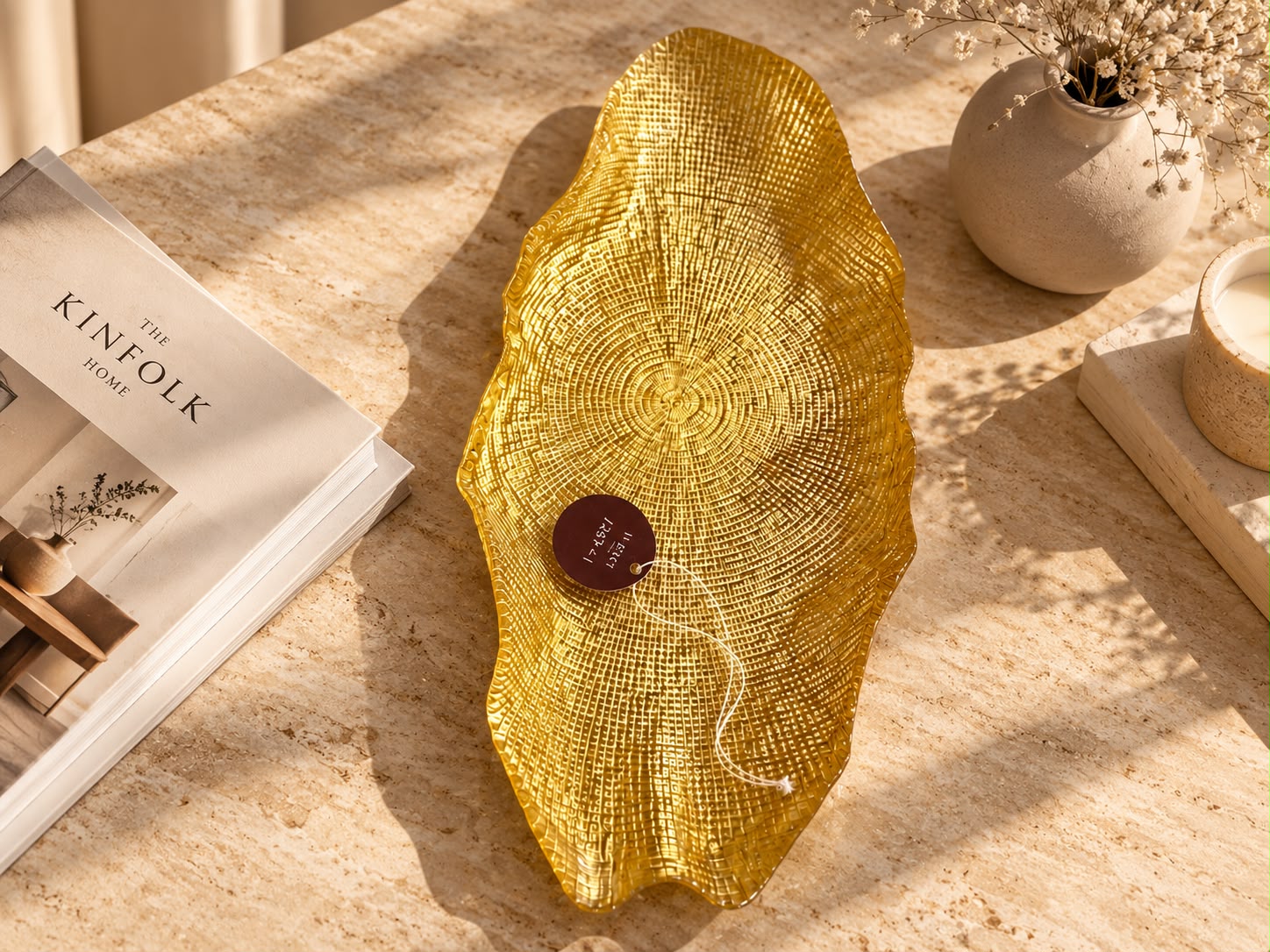 Gold Leaf Tray